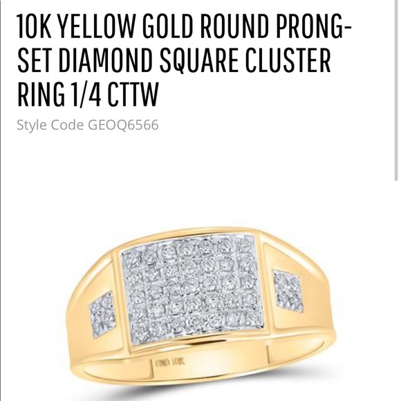 Mens real diamond real gold 10k wedding band FREE APPRAISAL NOT plated not fake! - Picture 7 of 7